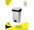 Мусорный контейнер INTELLPACK 60л. с педалью и пакетодержателем, серый 11060GY 6