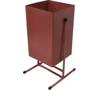 Металлическая урна для мусора Волжаночка 30 л №2 В-602