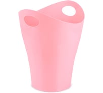 Корзина для бумаг Стамм 8 л, розовая Pastel КР163