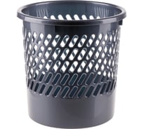 Корзина для бумаг OfficeClean 11 л, сетчатая, серый цвет 299874