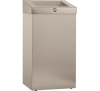 Корзина для мусора Merida STELLA R металлическая, подвесная, с конусным отверстием, антифингер, 47 л  KSA102.R