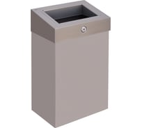 Корзина для мусора Merida STELLA R металлическая, подвесная, с конусным отверстием, антифингер,12 л  KSA107.R