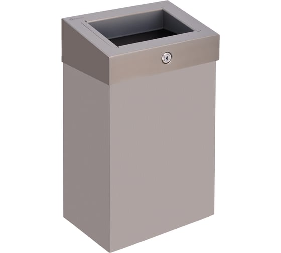 Корзина для мусора Merida STELLA R металлическая, подвесная, с конусным отверстием, антифингер,12 л KSA107.R