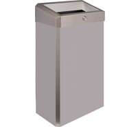 Корзина для мусора STELLA R металлическая, подвесная, с конусным отверстием, антифингер, 27 л Merida KSA106.R