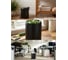 Ведро для мусора PERFECTO LINEA с педалью, 5 л, черное, сталь, серия Black Onyx 22-200205 ЦЗ-1649099088 3