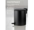 Ведро для мусора PERFECTO LINEA с педалью, 5 л, черное, сталь, серия Black Onyx 22-200205 ЦЗ-1649099088 7
