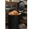 Ведро для мусора PERFECTO LINEA с педалью, 12 л, черное, сталь, серия Black Onyx 22-200212 ЦЗ-1034879820 3