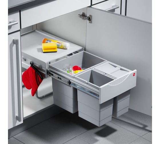 Система сортировки ALVEUS Space-Saver-Tandem 1x18л/2x8.5л 3642131