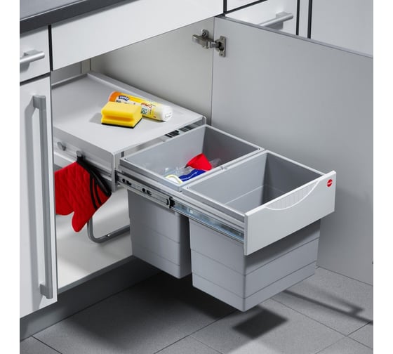 Система выдвижная ALVEUS Space Saving Tandem S NEW, 2x18л 3641121