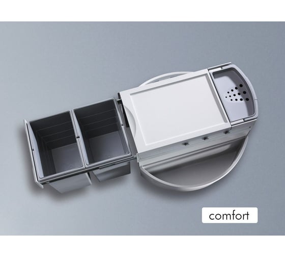 Система вращающаяся выдвижная ALVEUS Rondo-Comfort 2x20л, 1x12.5л 3645221 1