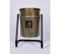 Уличная урна ПРОФМЕТСТИЛЬ металлическая бронза 387