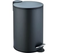 Педальное ведро River WW BETTA BL 5L черный матовый 10000013383