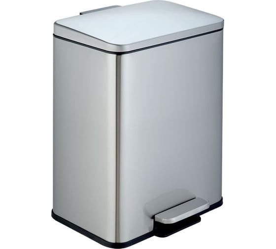 Педальное ведро River WW GOLF MT 6L матовая сталь 10000013380 1