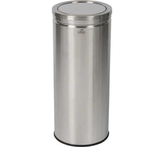 Ведро мусорное (урна) Luscan PROFESSIONAL с качающейся крышкой, нерж.сталь 30л 2155563