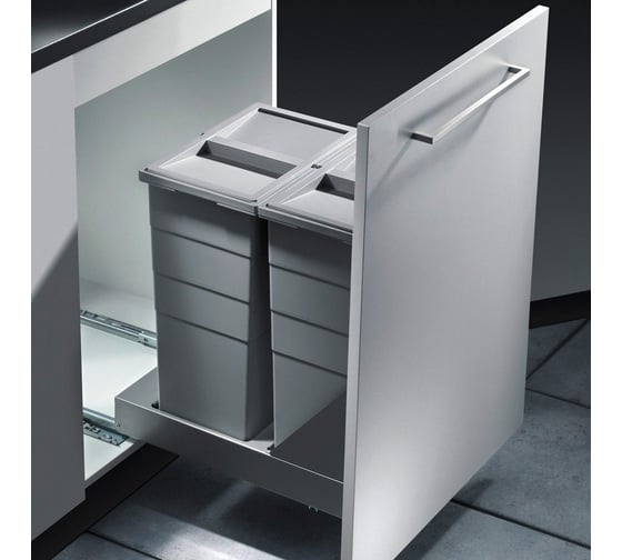 Система сортировки ALVEUS Bottom-Mount 40см, 2x29л , 3616401 1