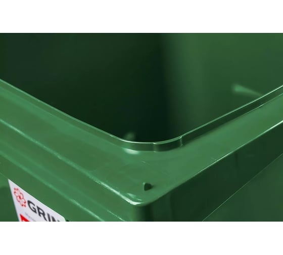 Мусорный контейнер GRINDA МК-240 с колёсами, 240 л 3840-24
