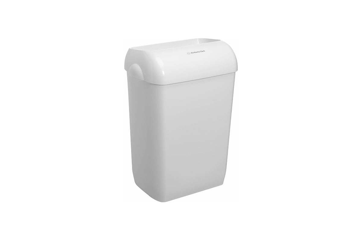 Мусорное ведро Kimberly-Clark Aquarius пластик, упаковка 2 шт, белый ...