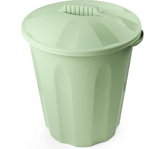 Бак для мусора Verde с крышкой, оливковый 34741 1