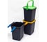Комплект контейнеров для раздельного сбора ECOPLAST с плоской крышкой, 3x35 л ECP35 10