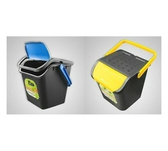 Комплект контейнеров для раздельного сбора ECOPLAST 3x30 л EC28
