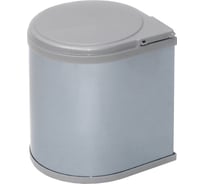 Ведро для мусора REJS Аutomat 270 серое пластмассовое TE22.1110.05.049