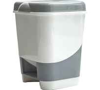 Ведро-контейнер для мусора OfficeClean 20 л, с педалью, пластик 299882