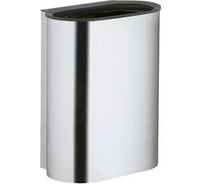 Настенное ведро для мусора Keuco PLAN вместимость 30 л, нержавеющая сталь 00000080414