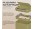 Сенсорное ведро для мусора TESLER STB-2511 OLIVE 00000203584 3