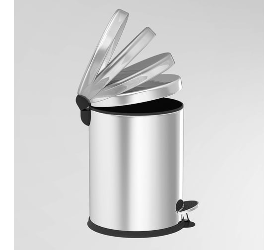 Ведро-урна Perilla 8 л, для мусора, с педалью и доводчиком 832208 1