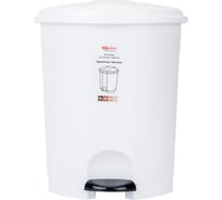 Контейнер для мусора Elf Plast с педалью, 11 л, в ассортименте, пластик ХТ200