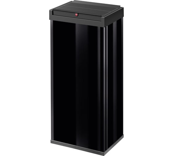Мусорный контейнер Hailo Big-Box Swing XL 52 л, сталь, черный 0860-241