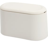 Ведерко для мусора BoomHouse с микролифтом, настольное, 2л, 220х110х130мм 238898