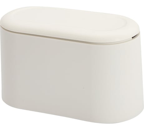 Ведерко для мусора BoomHouse с микролифтом, настольное, 2л, 220х110х130мм 238898