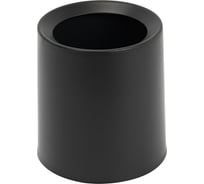 Ведерко для мусора BoomHouse настольное, без крышки, 2л, 155х130х145мм, черное 238901