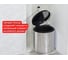 Мусорное ведро Starax S-2251-SS (S-2251) Waste Bin 10л, 365x300x320мм, хром 020036 6