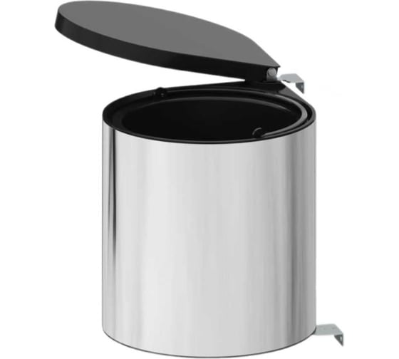 Мусорное ведро Starax S-2253-SS (S-2253) Waste Bin 10л, 355x300x380мм, хром 0200180
