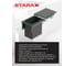 Мусорное ведро Starax S-2300-A 35л, с фасадным креплением, ширина 400, 364x470x435мм 0200194 3