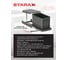 Мусорное ведро Starax S-2573-A Ведро Small Busket 16л, ширина 400, 260х440х300мм 0200219 3