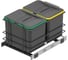 Мусорное ведро Starax S-2578-A 12+12л, ширина 400, 340x485x315мм, пластик 0200280 1