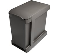 Система сортировки мусора ALVEUS ALBIO 35 1X30 L темно-серый пластик 227999