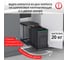 Мусорное ведро Starax S-2392-A 12+12л, ширина 400, 260x440x400мм, пластик 0200235 3