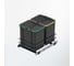 Мусорное ведро Starax S-2579-A 16+16л, ширина 400, 340x485x385мм, пластик 0200231 3