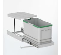 Мусорное ведро Starax S-2573-G Small Busket 16л, ширина 400, 260х440х300мм 0200106