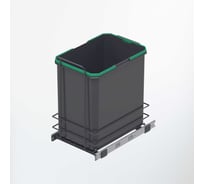 Мусорное ведро Starax S-2580-A 35л, ширина 400, 300x477х487мм, пластик 0200232