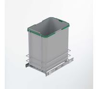 Мусорное ведро Starax S-2580-G 35л, ширина 400, 300x477х487мм, пластик 0200230