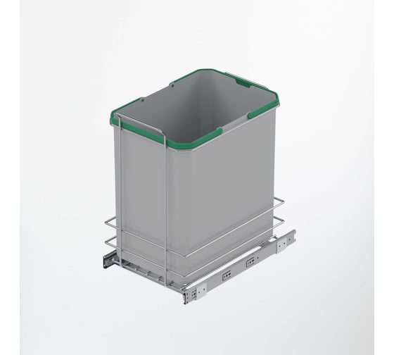 Мусорное ведро Starax S-2580-G 35л, ширина 400, 300x477х487мм, пластик 0200230 1