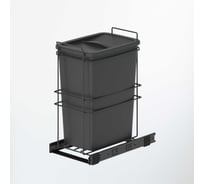 Мусорное ведро Starax S-2590-A 35л, ширина 300, 263x465x525мм, пластик 0200222