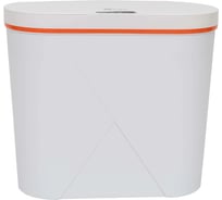 Ведро для мусора сенсорное BIONIK белое, 15 л BK6010 В