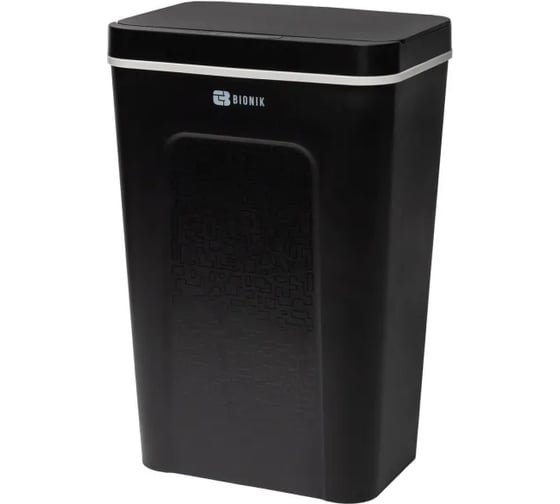 Ведро для мусора сенсорное BIONIK чёрное, 18 л BK6009