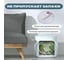 Ведро для мусора сенсорное BIONIK серое, 16 л BK6005 В 6